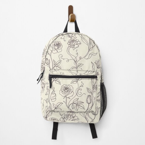 Item preview, Vintage Botanical Floral Line Art Seamless Pattern designed and sold by FashioonTrends.
