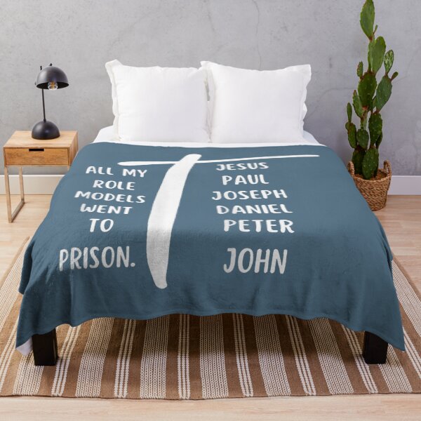 Item preview, All My Role Models Went to Prison Jesus Paul Bible Christian designed and sold by miuukiuu.