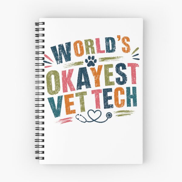 Item preview, World's Okayest Vet Tech Veterinary Technician Animal Care Professional Gift designed and sold by JonesFlora2025.