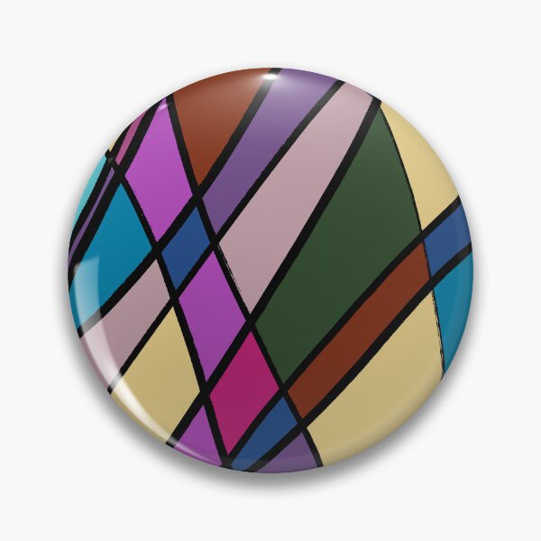 Item preview, Abstract Colorful Intersecting Lines and Shapes designed and sold by IO Soul Spaces.