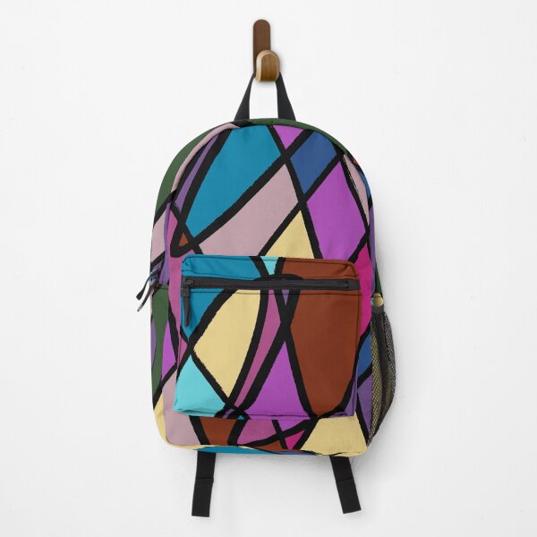 Item preview, Abstract Colorful Intersecting Lines and Shapes designed and sold by IO Soul Spaces.