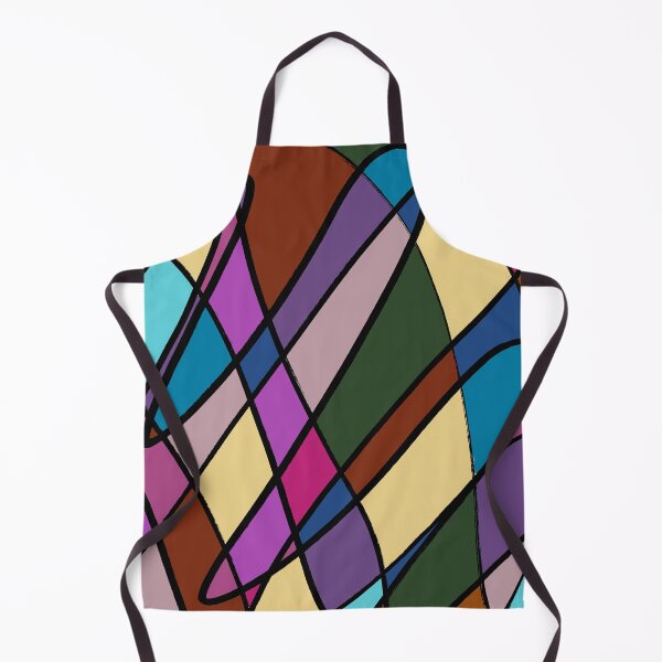 Item preview, Abstract Colorful Intersecting Lines and Shapes designed and sold by IO Soul Spaces.
