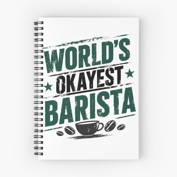 Item preview, World's Okayest Barista Coffee Professional Funny Humor designed and sold by JonesFlora2025.