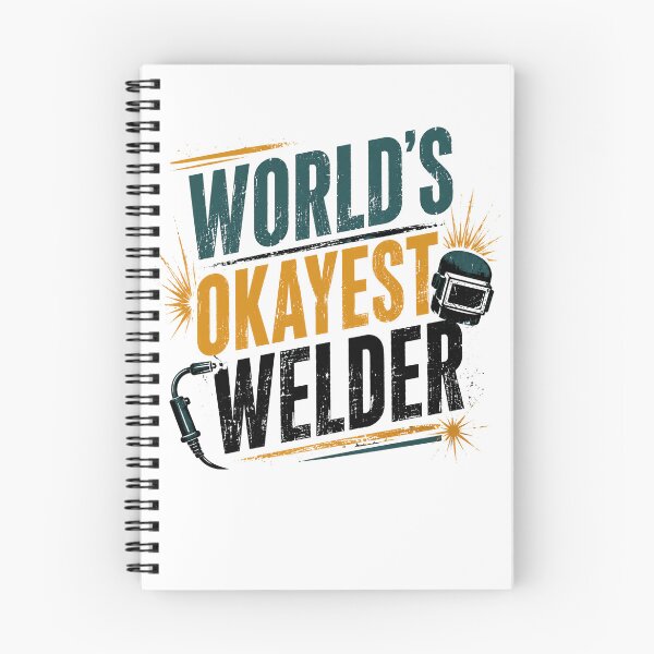 Item preview, World's Okayest Welder Funny Metalworker Profession designed and sold by JonesFlora2025.