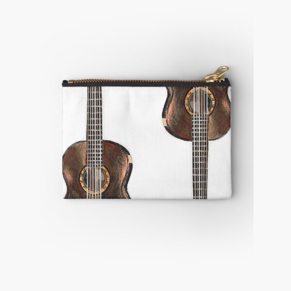 Item preview, Twin Classical Guitars – Front & Back Illustration designed and sold by WorldOFaMillion.