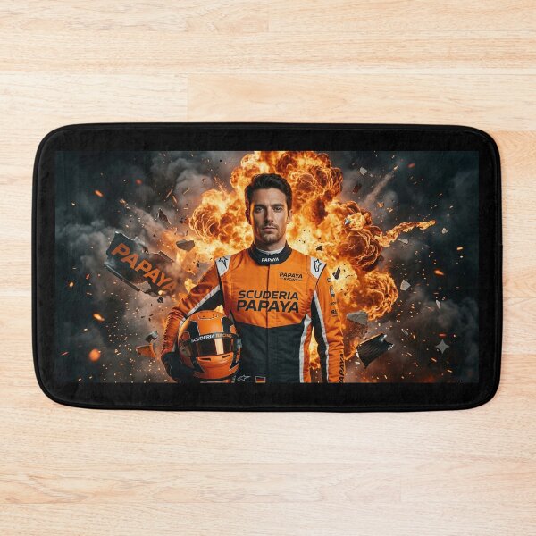 Aperçu de l'œuvre Pilote de Formule Scuderia Papaya créée et vendue par HeavyCottonClub.