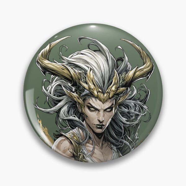 Item preview, Horned Goddess of the Wildwood designed and sold by MythicMood.