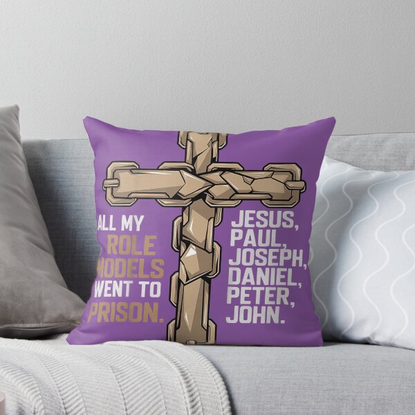 Item preview, All My Role Models Went to Prison Jesus God Bible Christian designed and sold by melodycook.