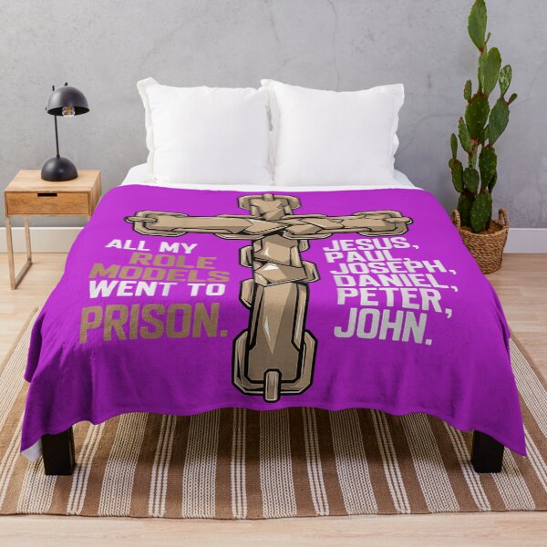 Item preview, All My Role Models Went to Prison Jesus God Bible Christian designed and sold by melodycook.
