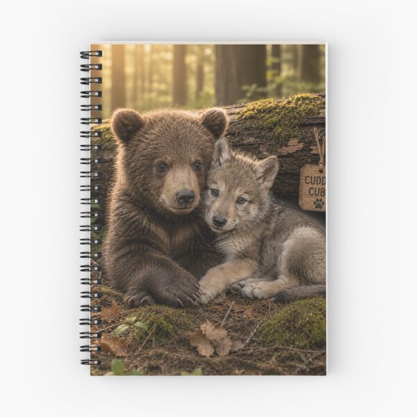 Item preview, Cuddle Cubs Bear Wolf Forest Friends Wildlife designed and sold by BagFactoryUK.