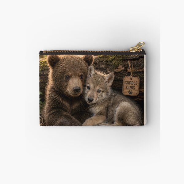 Item preview, Cuddle Cubs Bear Wolf Forest Friends Wildlife designed and sold by BagFactoryUK.