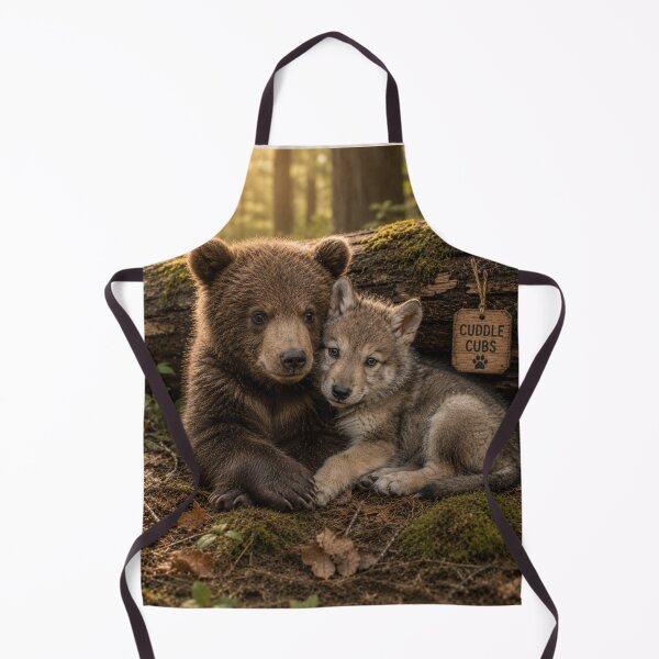 Item preview, Cuddle Cubs Bear Wolf Forest Friends Wildlife designed and sold by BagFactoryUK.