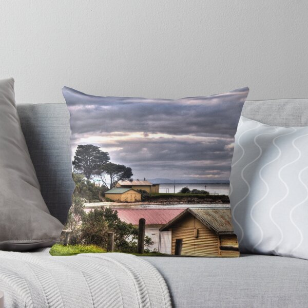 Item preview, Wooden Sheds on Beach designed and sold by Leonie Morris.