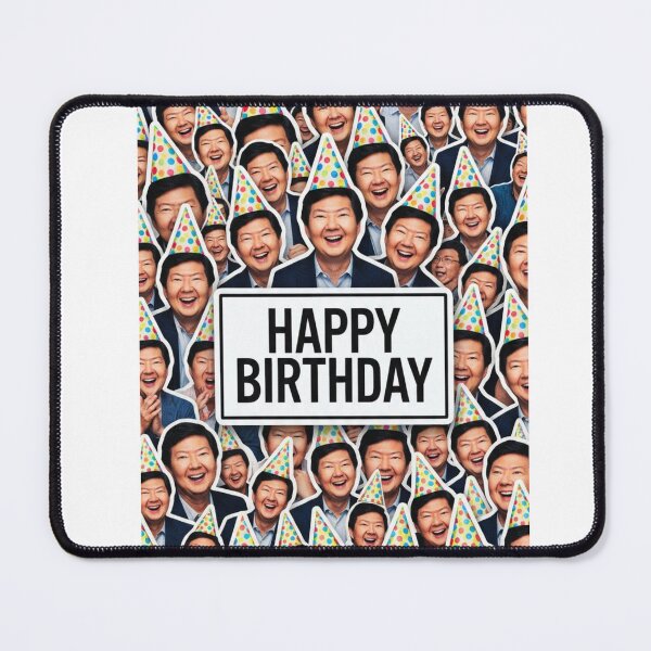 Item preview, Ken jeong birthday cutout funny prank meme gift weird designed and sold by CheeseBlueprint.