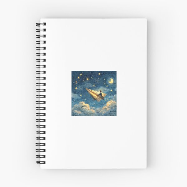 Item preview, Whimsical Night Sky Illustration designed and sold by Primeneststudio.