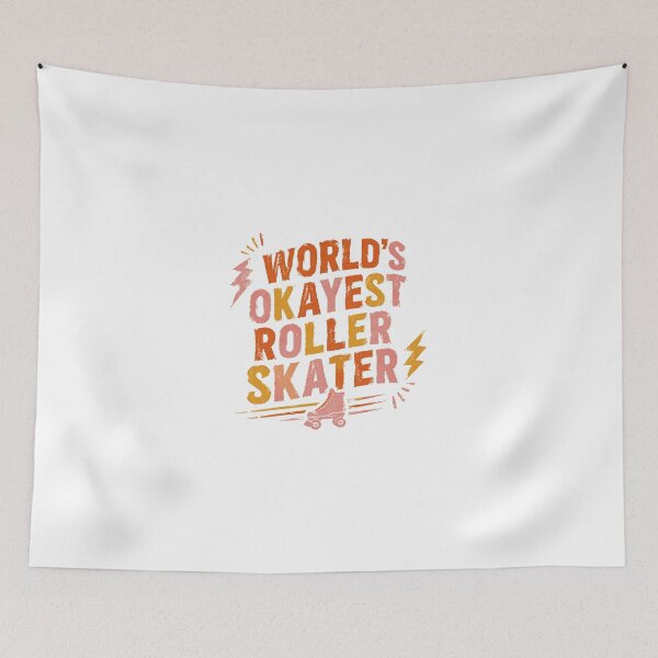 Item preview, World's Okayest Roller Skater Funny Skating Enthusiast designed and sold by JonesFlora2025.
