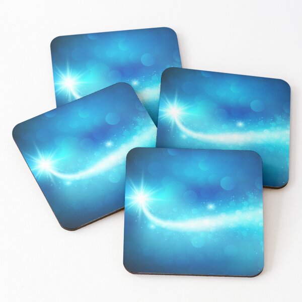 Item preview, Festive Magic Blue Aesthetic Shooting Star designed and sold by GraffiTimi.