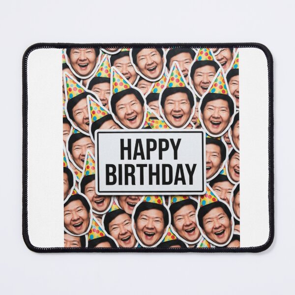 Item preview, Ken jeong birthday cutout funny prank meme gift weird designed and sold by CheeseBlueprint.