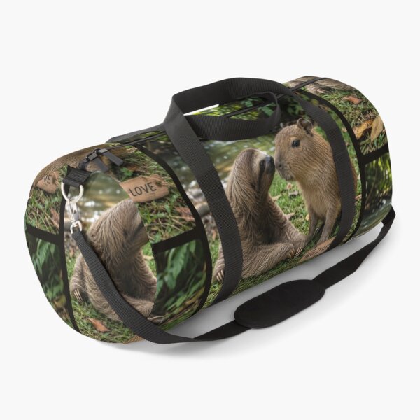 Item preview, Cute Sloth Capybara Wild Love Jungle Animals designed and sold by BagFactoryUK.