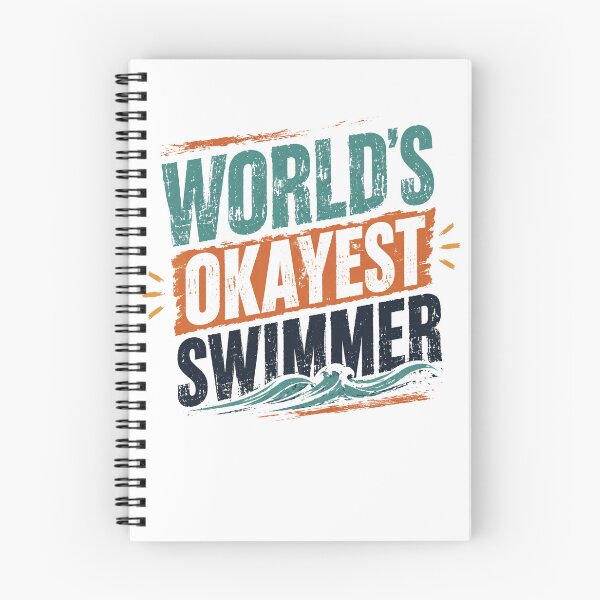 Item preview, World's Okayest Swimmer Funny Swimming Sport Humor designed and sold by JonesFlora2025.