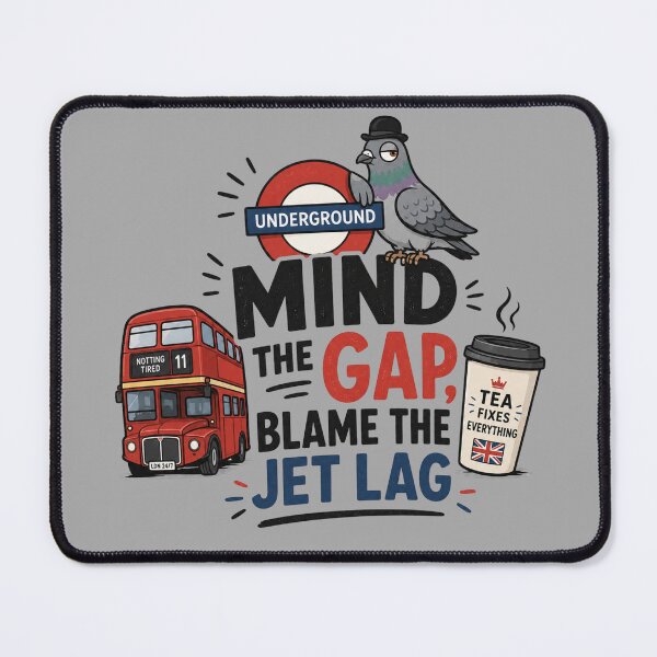 Item preview, London - Mind The Gap, Blame The Jet Lag designed and sold by Speci4lCre4tions.