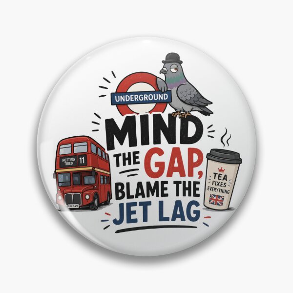 Item preview, London - Mind The Gap, Blame The Jet Lag designed and sold by Speci4lCre4tions.