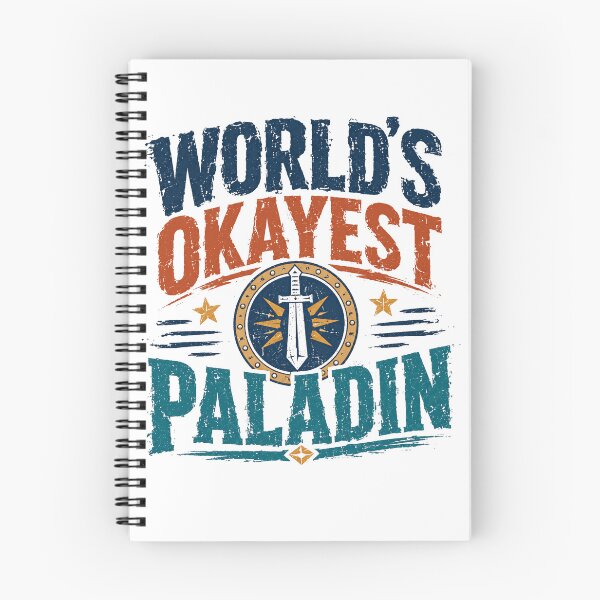 Item preview, World's Okayest Paladin Dungeons And Dragons Roleplaying Gamer designed and sold by JonesFlora2025.