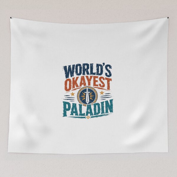Item preview, World's Okayest Paladin Dungeons And Dragons Roleplaying Gamer designed and sold by JonesFlora2025.