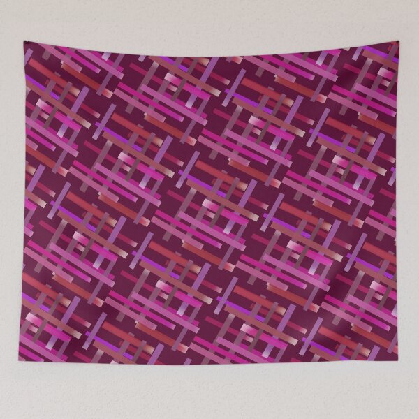 Item preview, Broken Basket weave in Berry Shades designed and sold by JaygiesDesign.