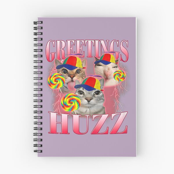 Item preview, Cat Meme Greetings Huzz Funny Cat Meme Bootleg Men Women designed and sold by Menlbear.