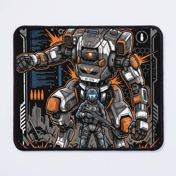 Artikelvorschau, Titanfall 2 Protokoll 3: Schütze den Piloten BT-7274 entworfen und verkauft von Gabriela Mihai.