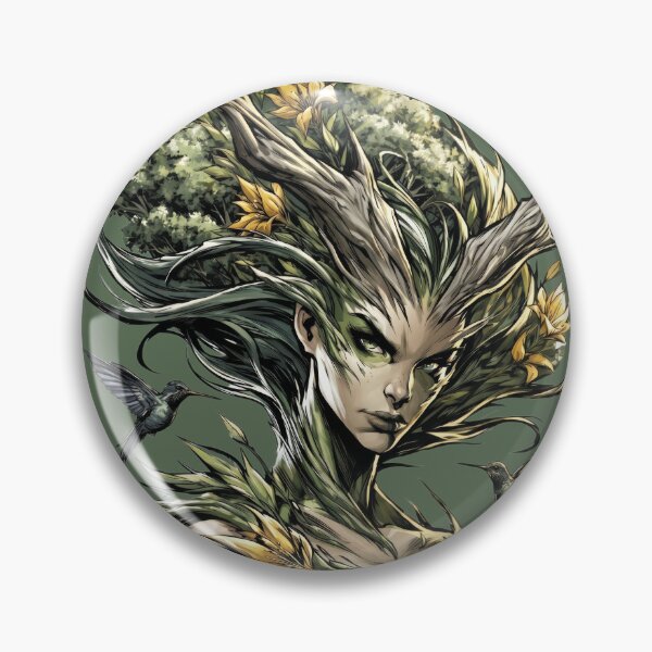 Item preview, Forest Goddess of the Enchanted Wilds designed and sold by MythicMood.