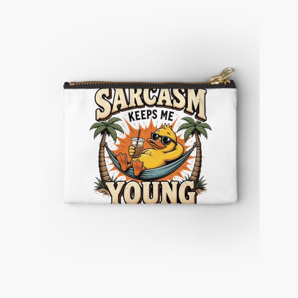Item preview, Sarcasm Is My Love Language Funny Duck Vintage designed and sold by Cavalier-org.