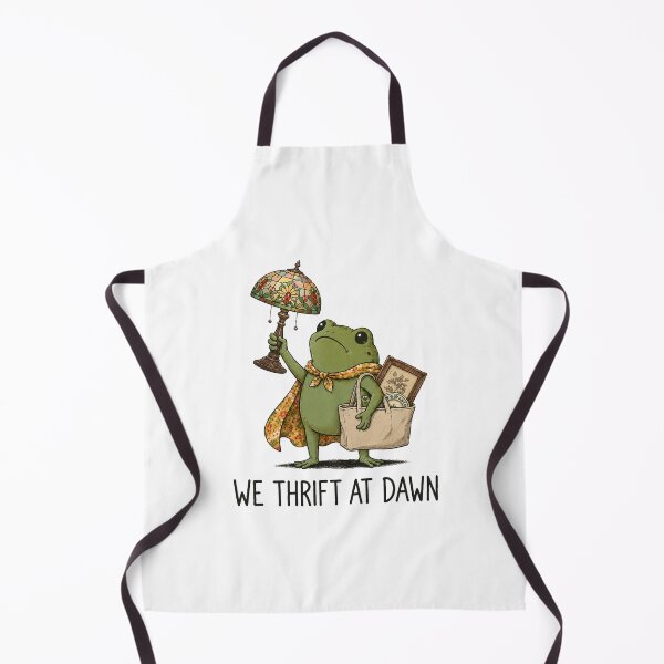 Item preview, We Thrift At Dawn Funny Frog Thrifting Vintage Collector 2 designed and sold by sentfromemily.