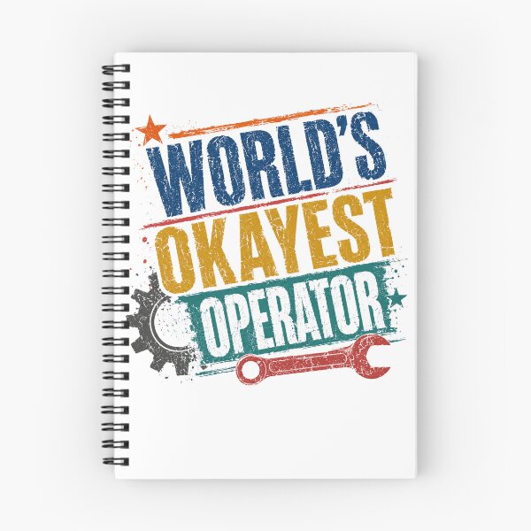 Item preview, World's Okayest Operator Funny Profession Worker Gift designed and sold by JonesFlora2025.
