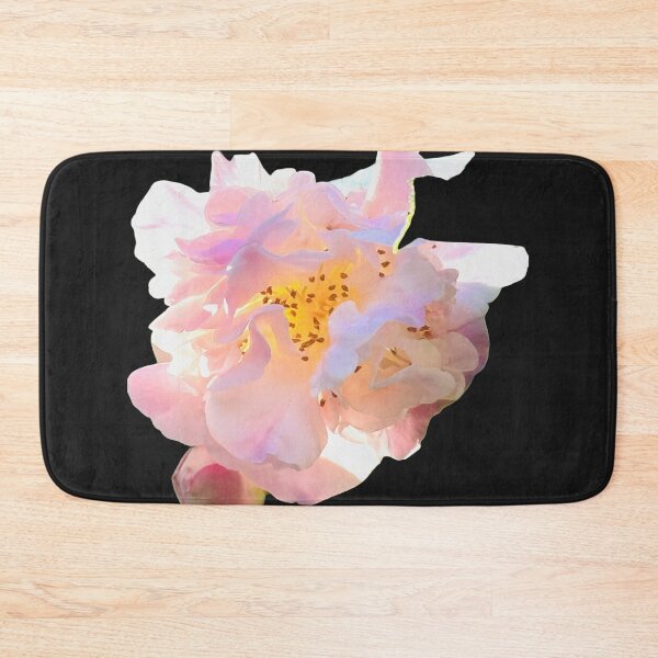Item preview, Luminous Pastel Pink Camellia Blossom Botanical Cutout designed and sold by BalkanBloom.