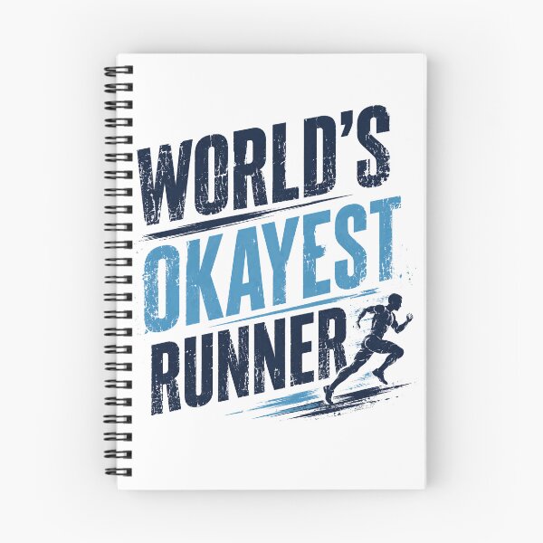 Item preview, World's Okayest Runner Funny Running Athlete Jogger Gift designed and sold by JonesFlora2025.