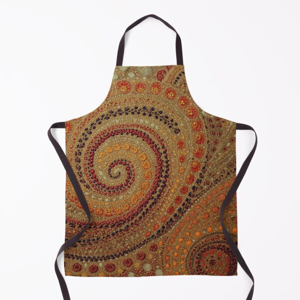 Item preview, Aboriginal Inspired Dot Art - Spiral Dreaming Pattern designed and sold by GrinGalore.