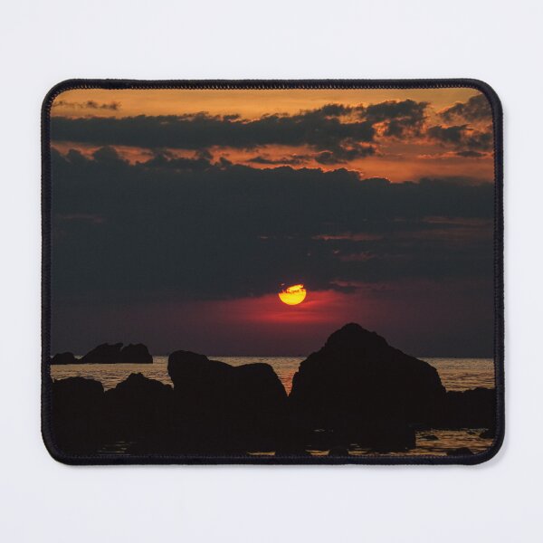 Item preview, Fiery Sunset Over the Rocks of Koh Samet designed and sold by Jomsunshine.