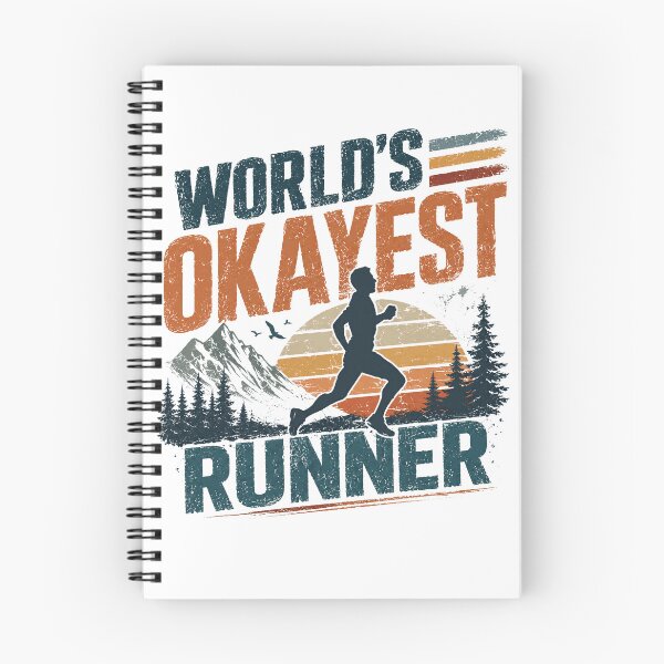 Item preview, World's Okayest Runner Running Jogging Marathon Fitness designed and sold by JonesFlora2025.