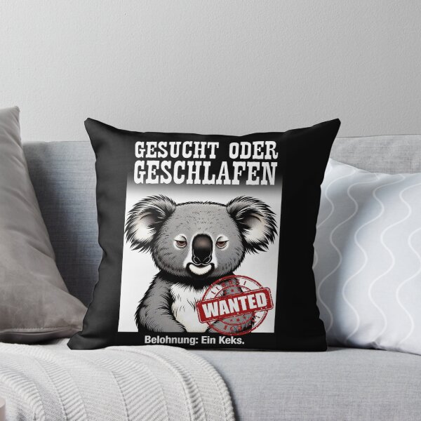 Item preview, Wanted or Napping – Wanted Koala designed and sold by BadPandaCore.