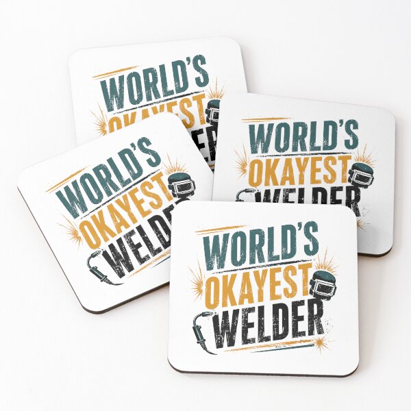 Item preview, World's Okayest Welder Funny Welding Professional Metalworker designed and sold by JonesFlora2025.
