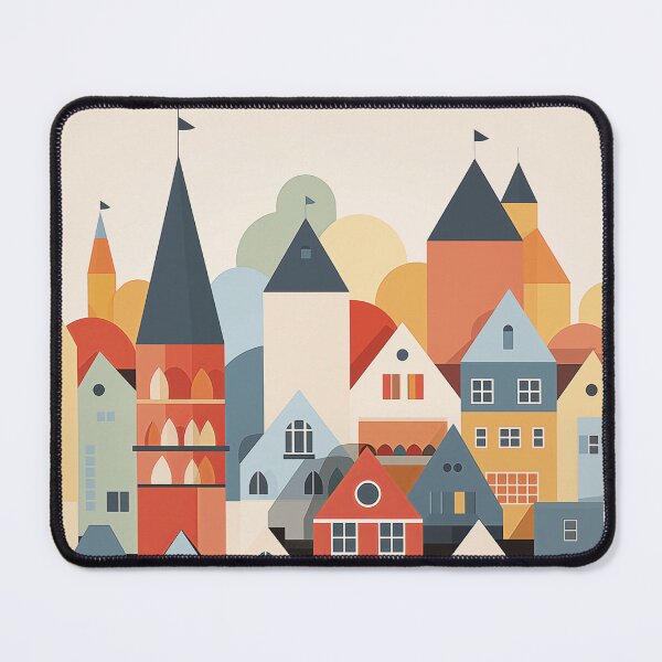Item preview, Germany City Skyline Travel Art designed and sold by MarkedArtPrints.