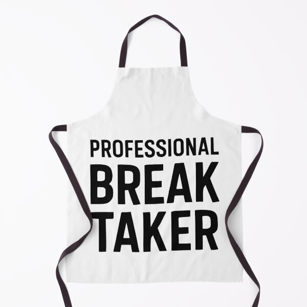 Item preview, Professional Break Taker – Funny Office Quote | Minimalist Typography Design designed and sold by KAM-KAM-STORE.