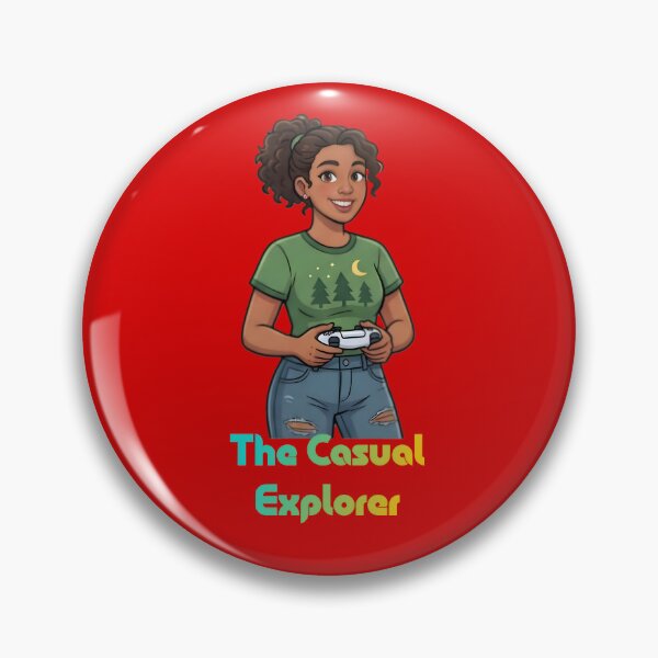 Item preview, The Casual Explorer Gamer | Cozy Gaming Adventure | Casual Gamer T-Shirt Design designed and sold by Bhaskar Digital Art.