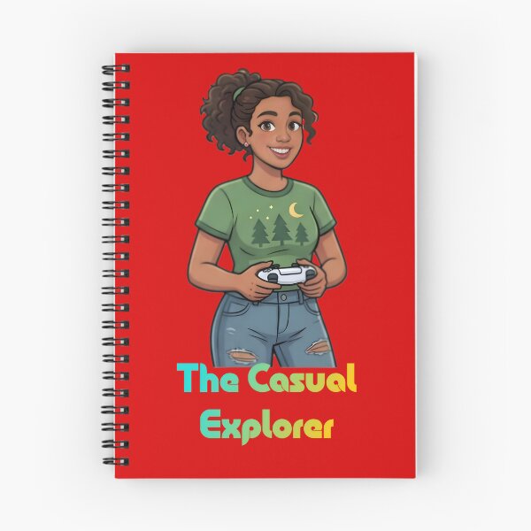 Item preview, The Casual Explorer Gamer | Cozy Gaming Adventure | Casual Gamer T-Shirt Design designed and sold by Bhaskar Digital Art.
