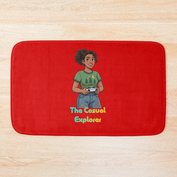Item preview, The Casual Explorer Gamer | Cozy Gaming Adventure | Casual Gamer T-Shirt Design designed and sold by Bhaskar Digital Art.