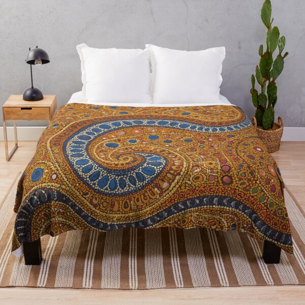 Item preview, Aboriginal Inspired Dot Art - Spiral Dreaming designed and sold by GrinGalore.