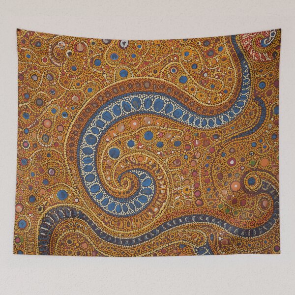 Item preview, Aboriginal Inspired Dot Art - Spiral Dreaming designed and sold by GrinGalore.
