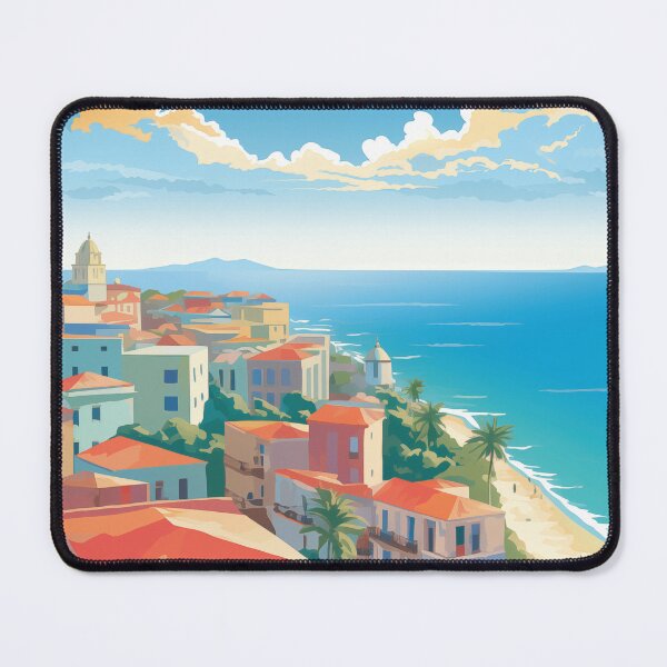 Item preview, Cuba Beach Sunset Landscape Travel Art designed and sold by MarkedArtPrints.